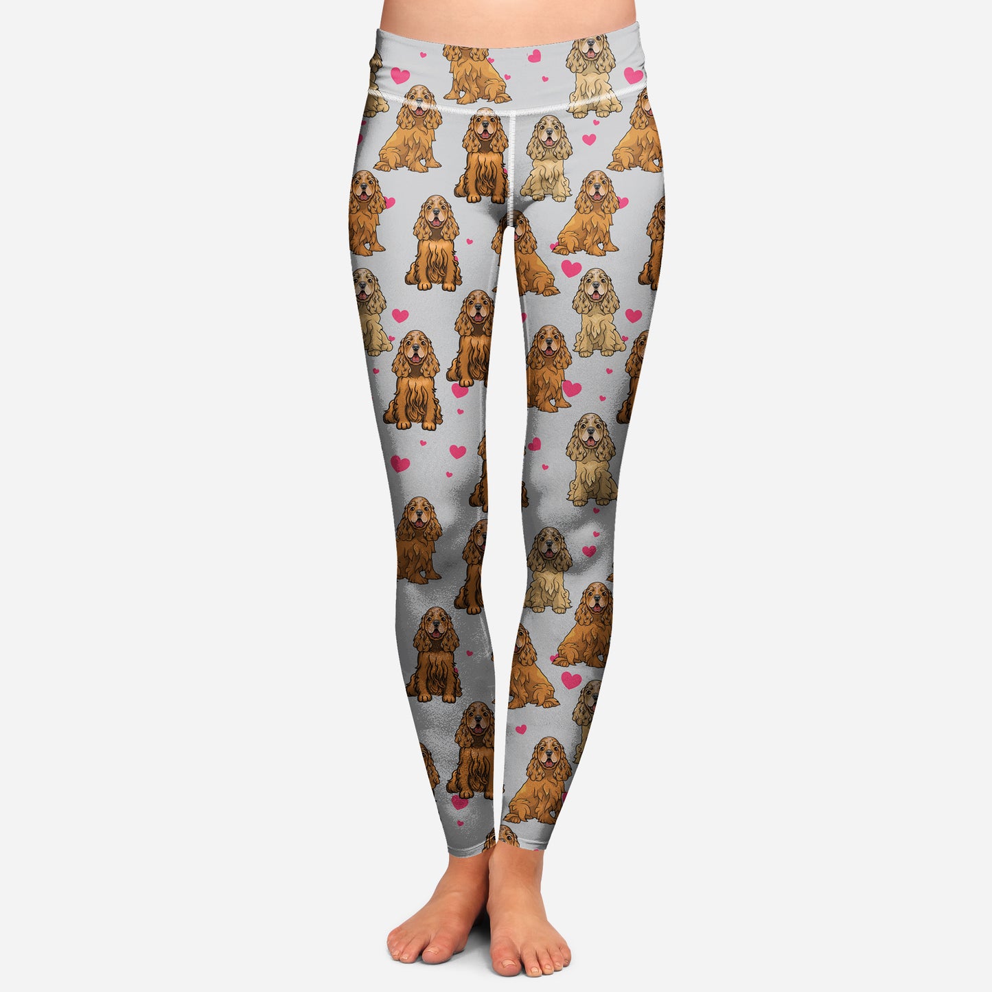 Cute English Cocker Spaniel - Leggings V1