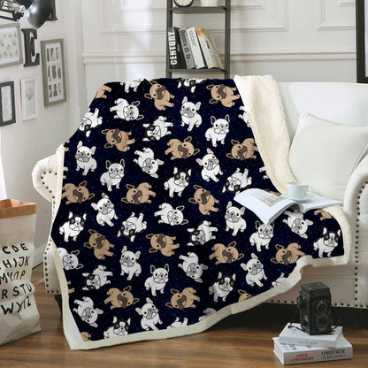 Cute French Bulldog - Blanket V1