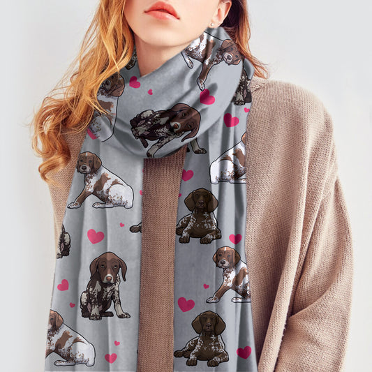 Cute German Shorthaired Pointer - Scarf V1