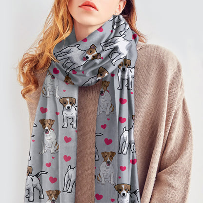 Cute Jack Russell Terrier - Scarf V1