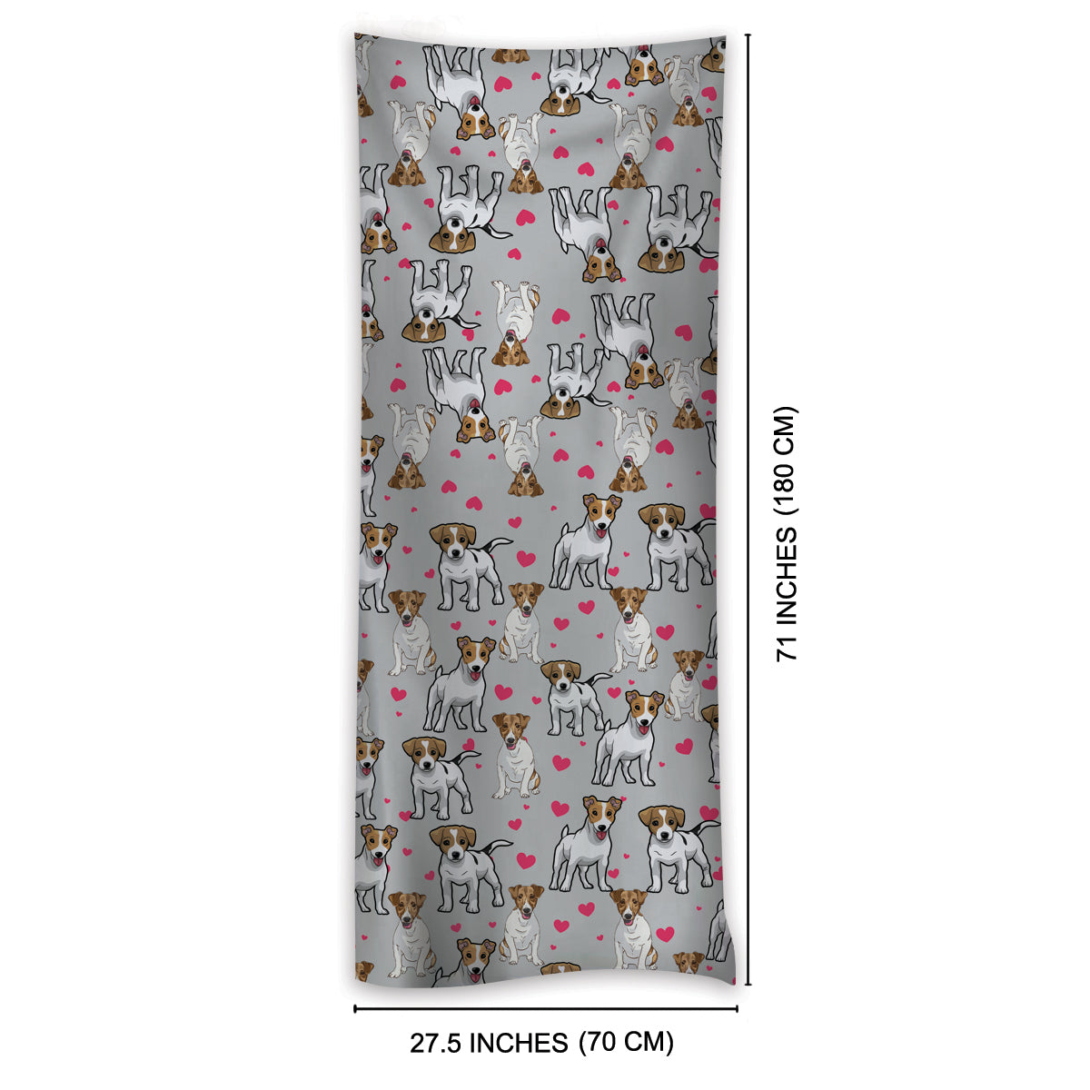 Cute Jack Russell Terrier - Scarf V1