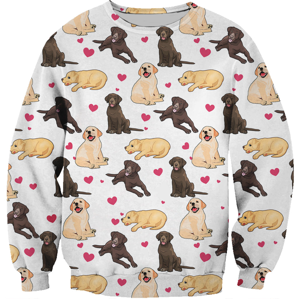 Cute Labrador - Sweatshirt V1
