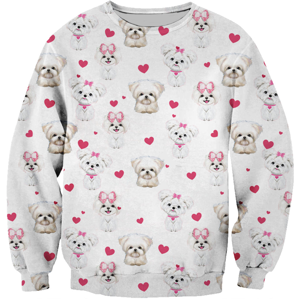 Süßer Malteser - Sweatshirt V1