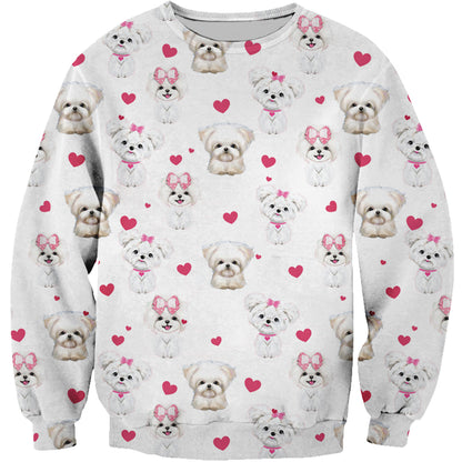 Süßer Malteser - Sweatshirt V1