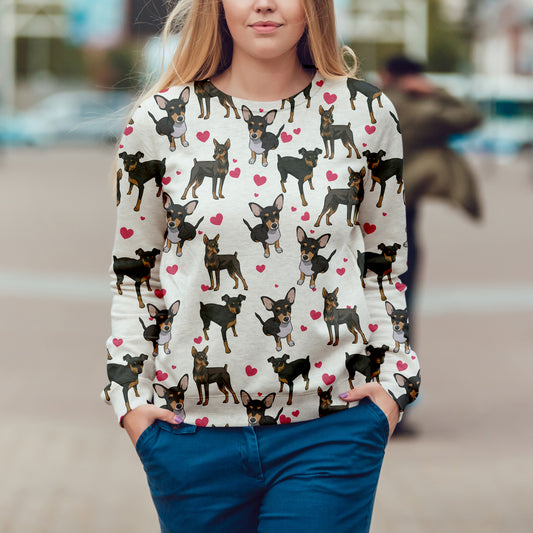 Cute Miniature Pinscher Terrier - Sweatshirt V1