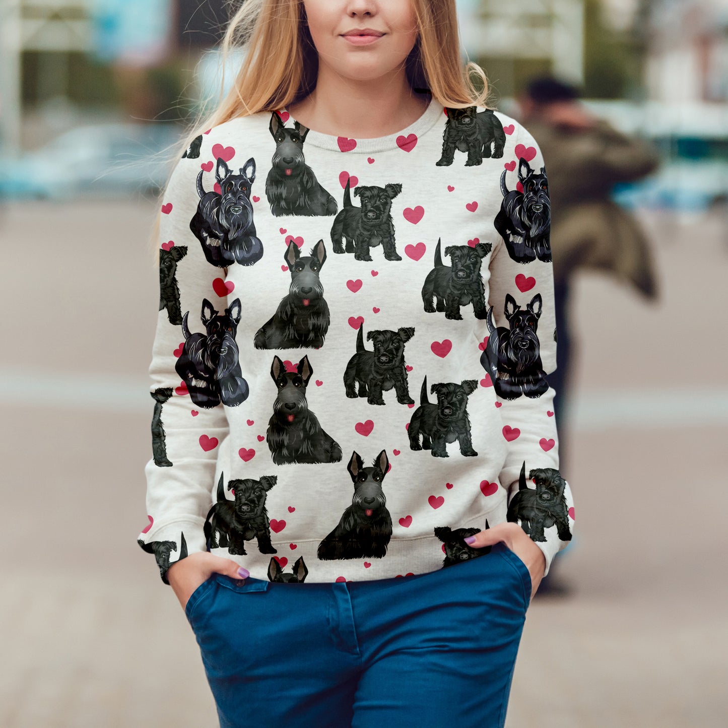 Cute Scottish Terrier - Sweatshirt V1