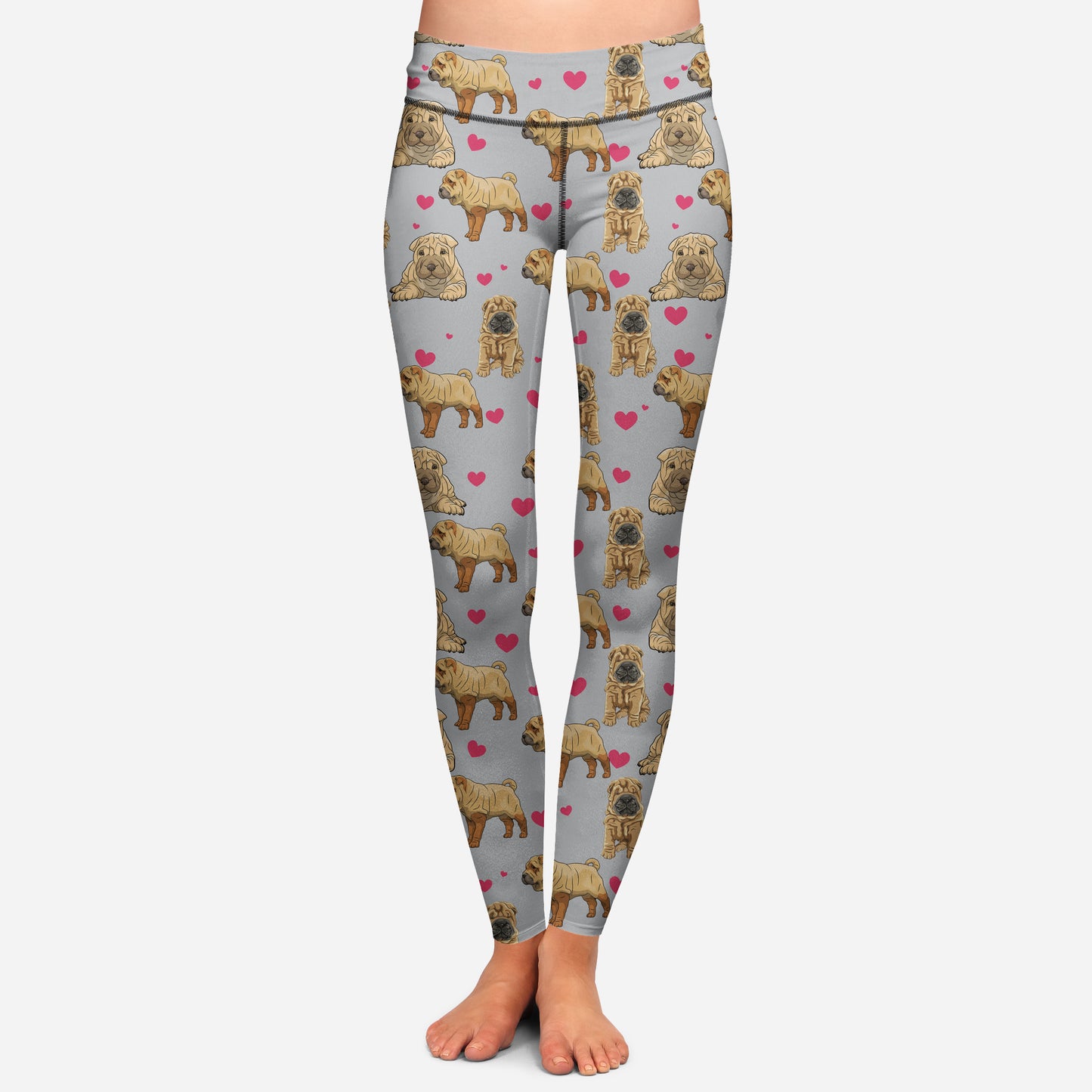 Cute Shar Pei - Leggings V1