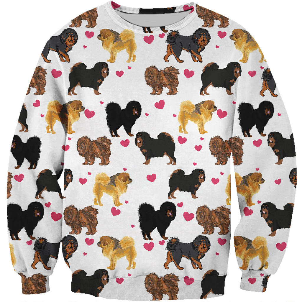Cute Tibetan Mastiff - Sweatshirt V1