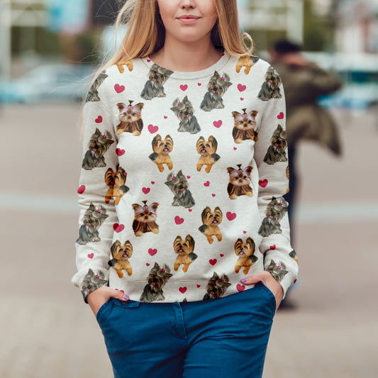 Cute Yorkshire Terrier - Sweatshirt V1