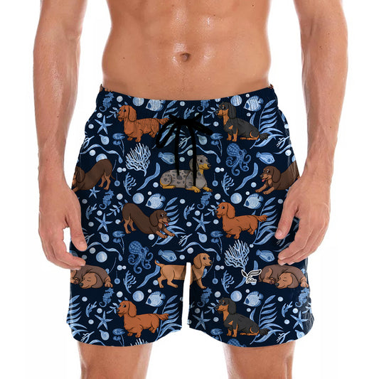 Dachshund - Hawaiian Shorts V10