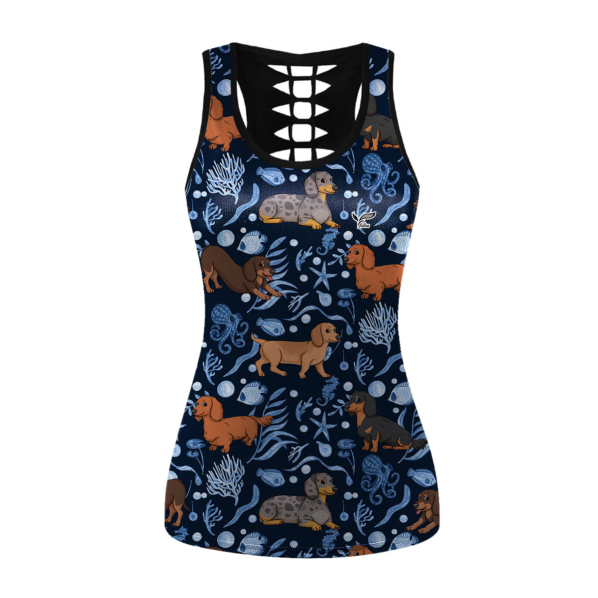 Dachshund - Hawaiian Tank Top V6