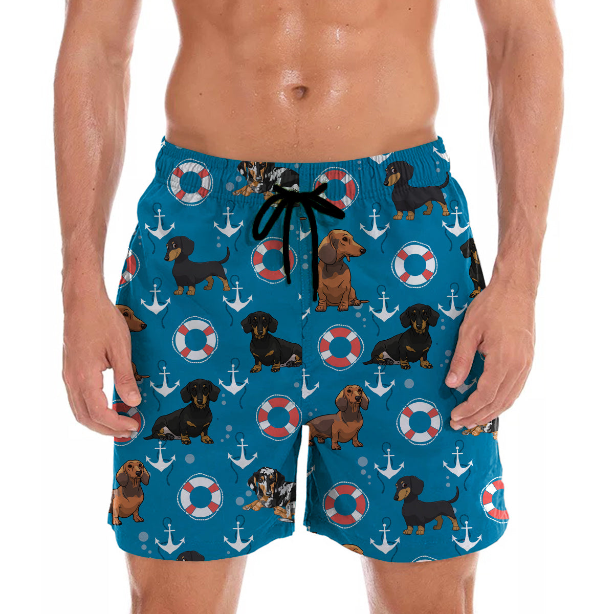 Dachshund - Hawaiian Shorts V4