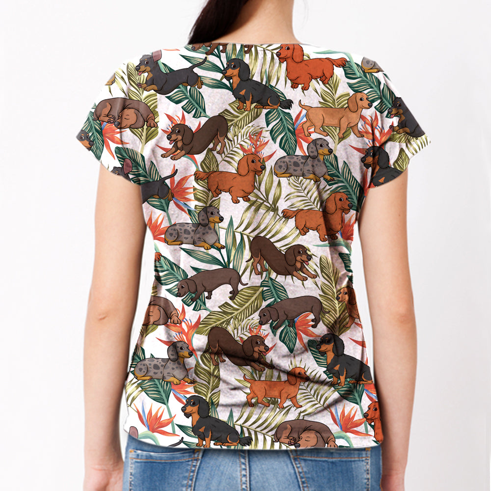 Dachshund - Hawaiian T-Shirt V5