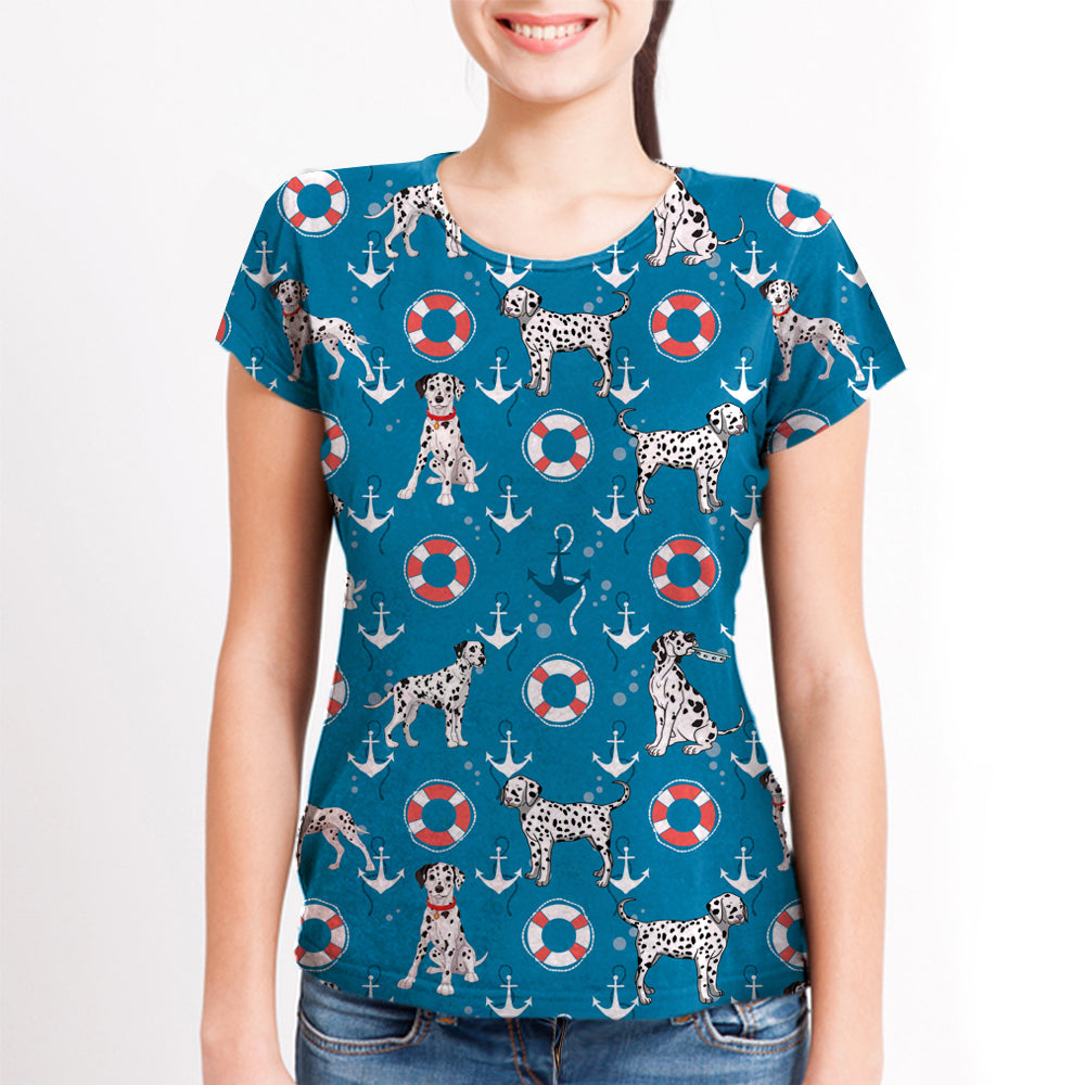 Dalmatien - T-Shirt hawaïen V1