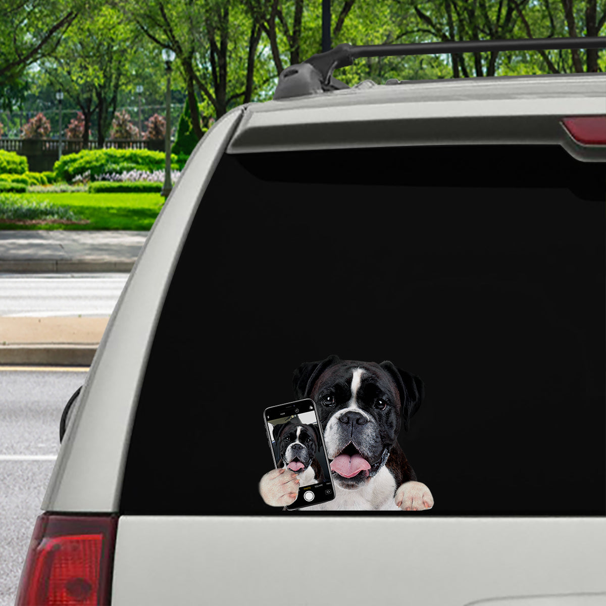 Do You Like My Selfie - Boxer Dog Car/ Door/ Fridge/ Laptop Sticker V1