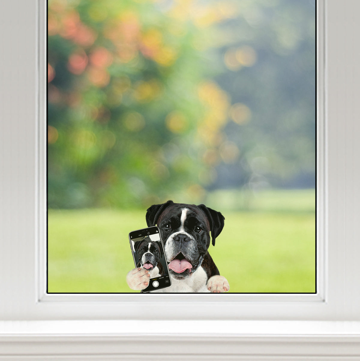 Do You Like My Selfie - Boxer Dog Car/ Door/ Fridge/ Laptop Sticker V1