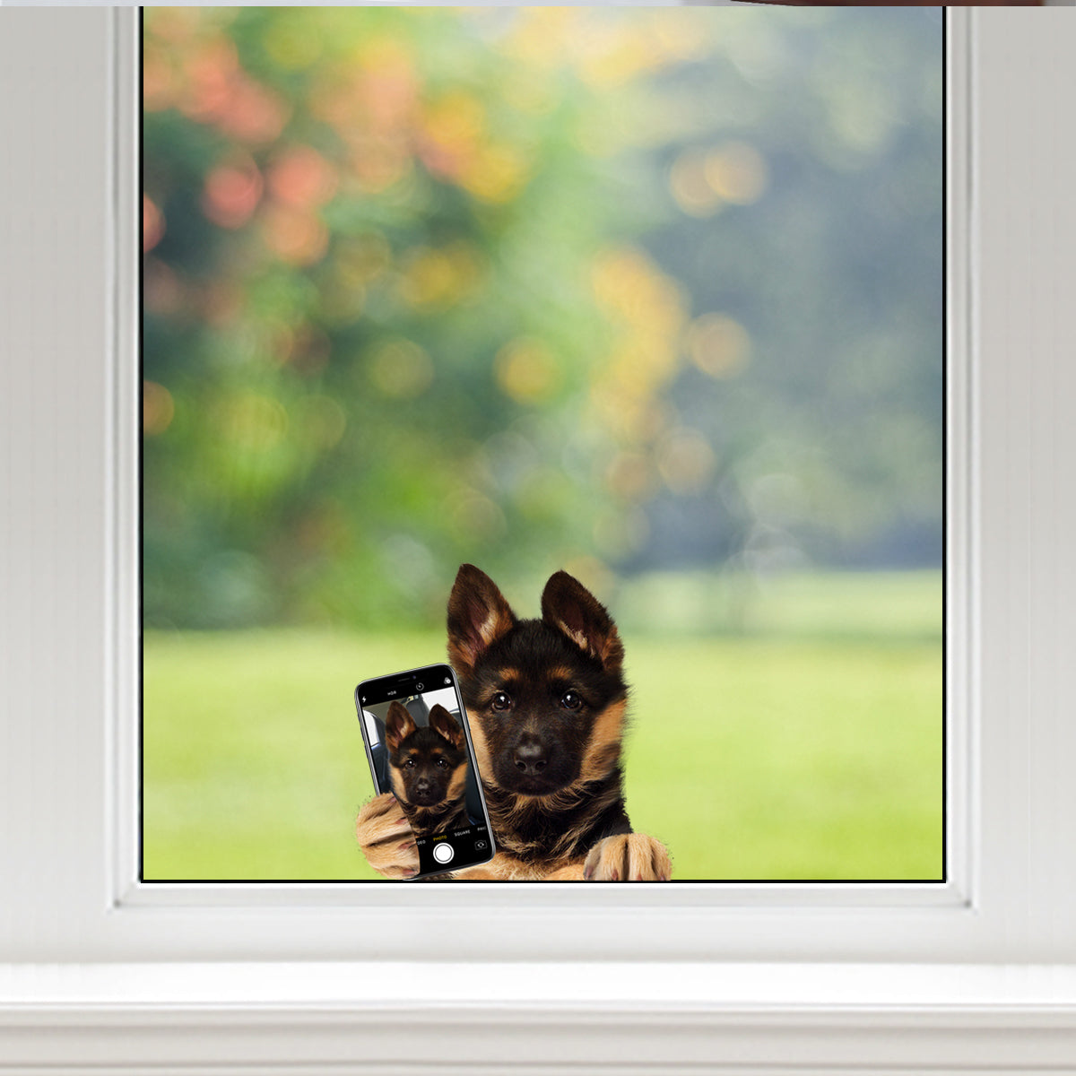 Do You Like My Selfie - German Shepherd Car/ Door/ Fridge/ Laptop Sticker V1