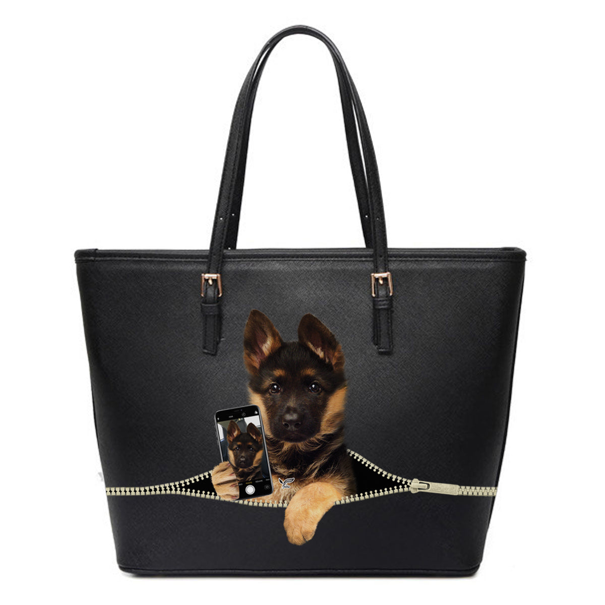 Do You Like My Selfie - German Shepherd Tote Bag V1