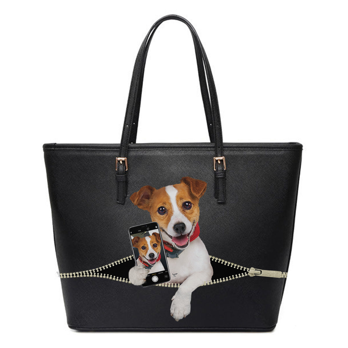 Do You Like My Selfie - Jack Russell Terrier Tote Bag V1