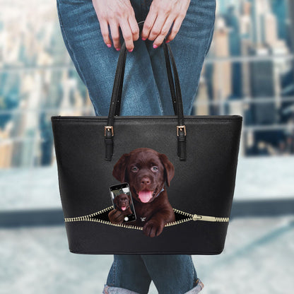 Aimez-vous mon selfie - Sac fourre-tout Labrador V1