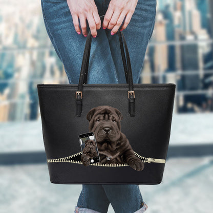 Do You Like My Selfie - Shar Pei Tote Bag V1