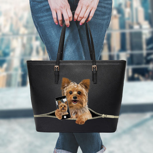 Do You Like My Selfie - Yorkshire Terrier Tote Bag V1