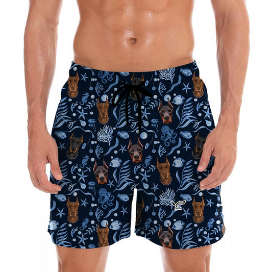 Doberman Pinscher - Hawaiian Shorts V3
