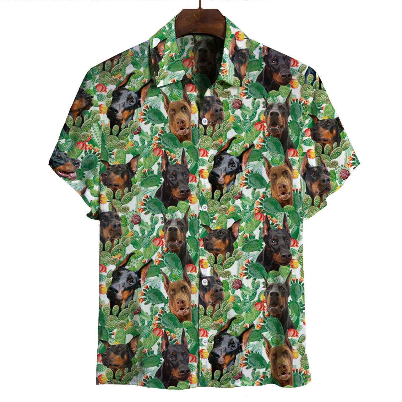 Dobermann Pinscher - Hawaiihemd V2