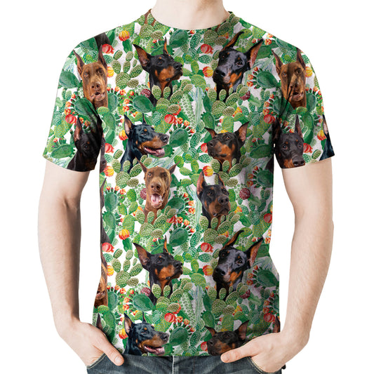 Doberman Pinscher - Hawaiian T-Shirt V2