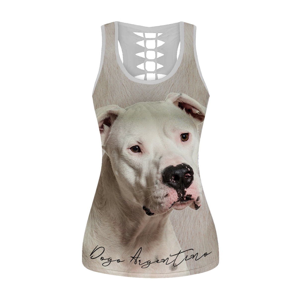 Dogo Argentino - Débardeur Creux V1