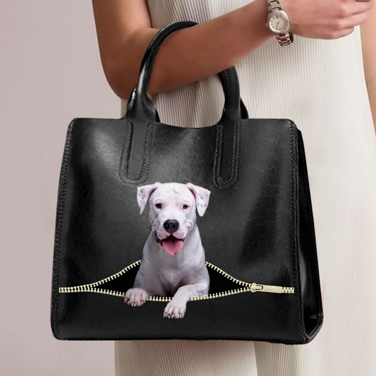 Dogo Argentino Luxury Handbag V1