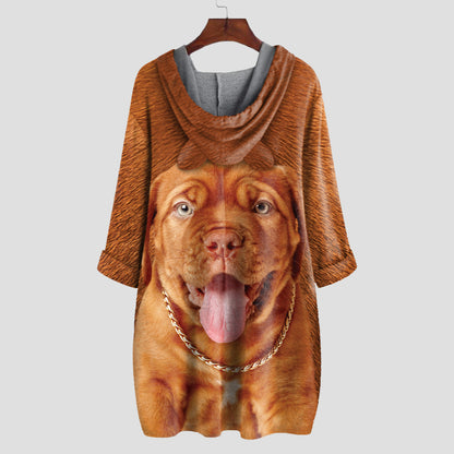 Dogue de Bordeaux Mom - Hoodie With Ears V1