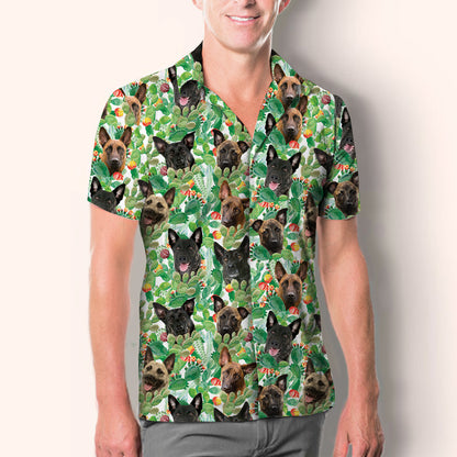 Dutch Shepherd - Hawaiian Shirt V1