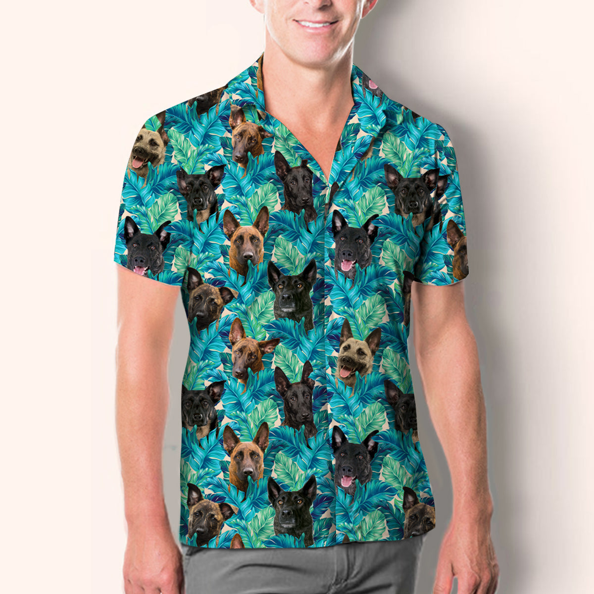 Dutch Shepherd - Hawaiian Shirt V2