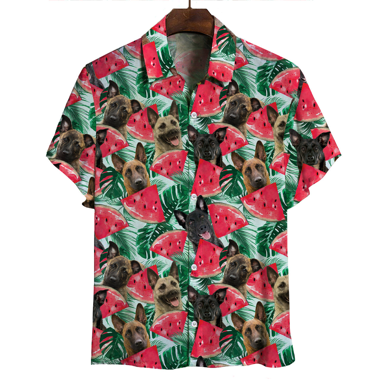 Niederländischer Schäferhund - Hawaiihemd V3