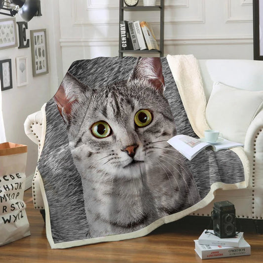 Egyptian Mau Cat Blanket