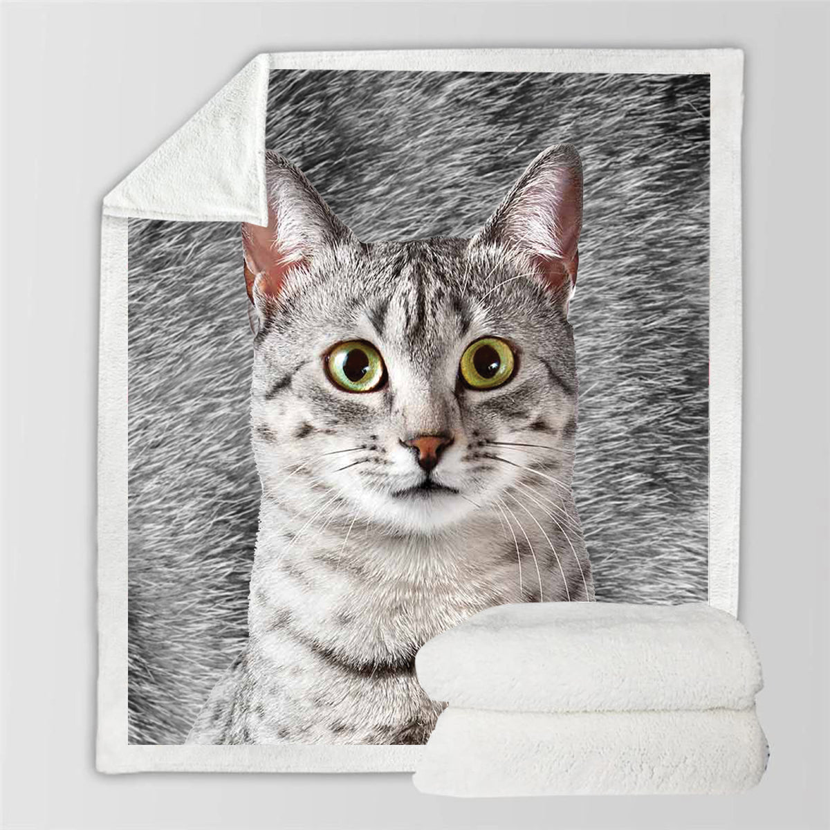 Egyptian Mau Cat Blanket