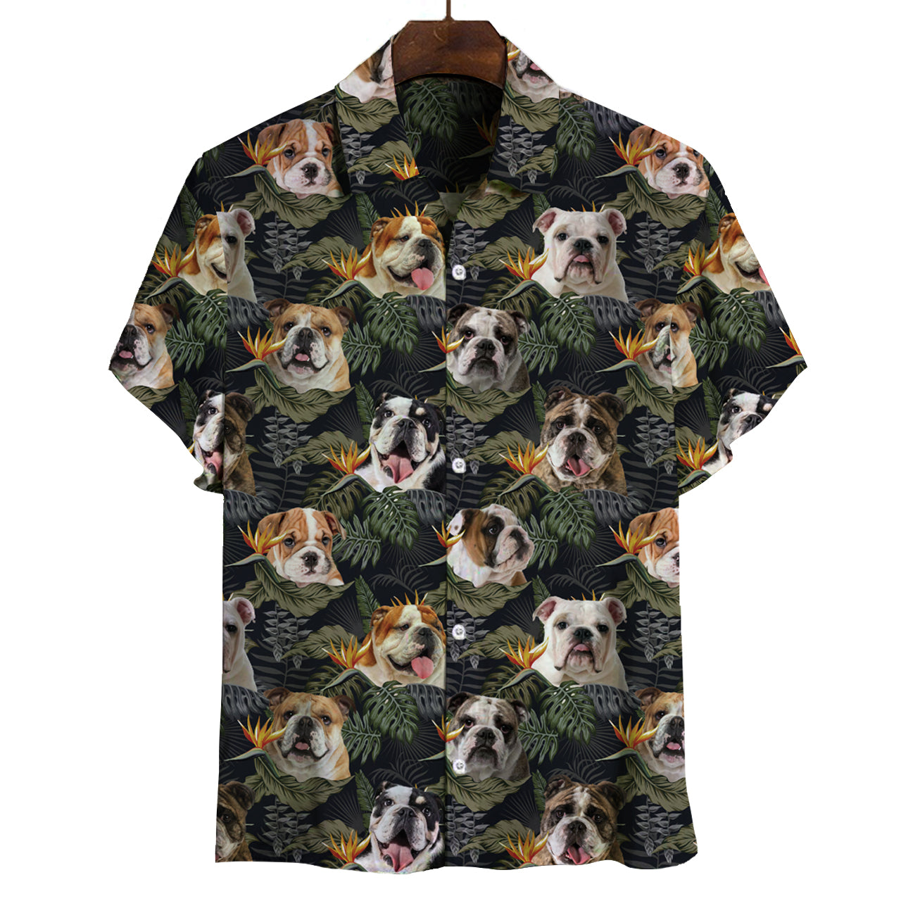 English Bulldog - Hawaiian Shirt V2