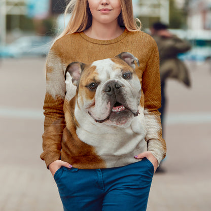 English Bulldog Sweatshirt V1