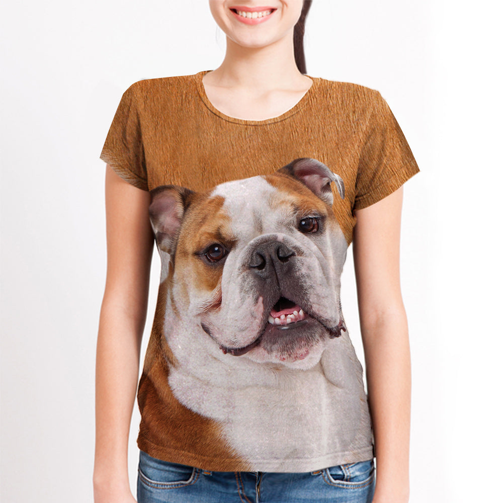 Englische Bulldogge T-Shirt V1