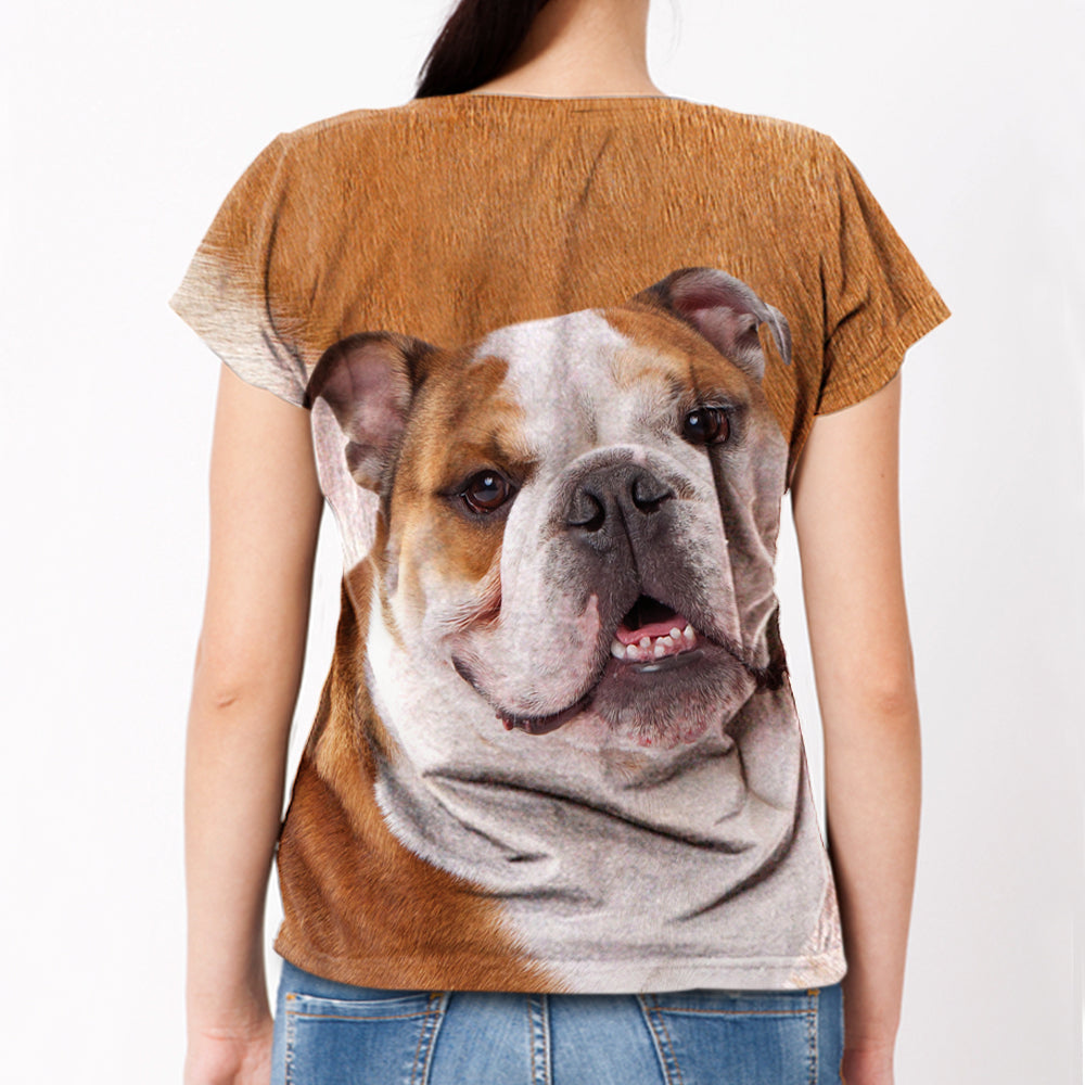 Englische Bulldogge T-Shirt V1