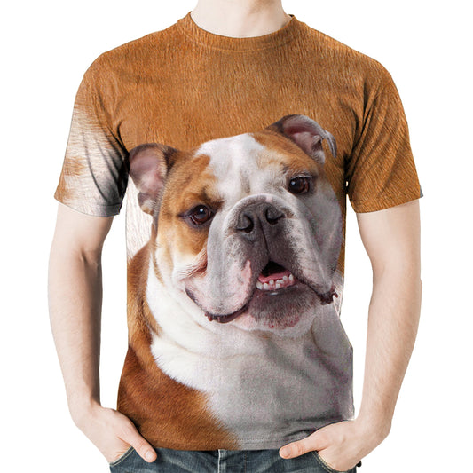 Englische Bulldogge T-Shirt V1