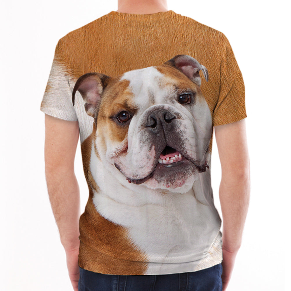 Englische Bulldogge T-Shirt V1