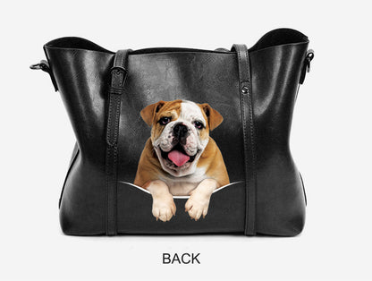Einzigartige Handtasche der englischen Bulldogge V1