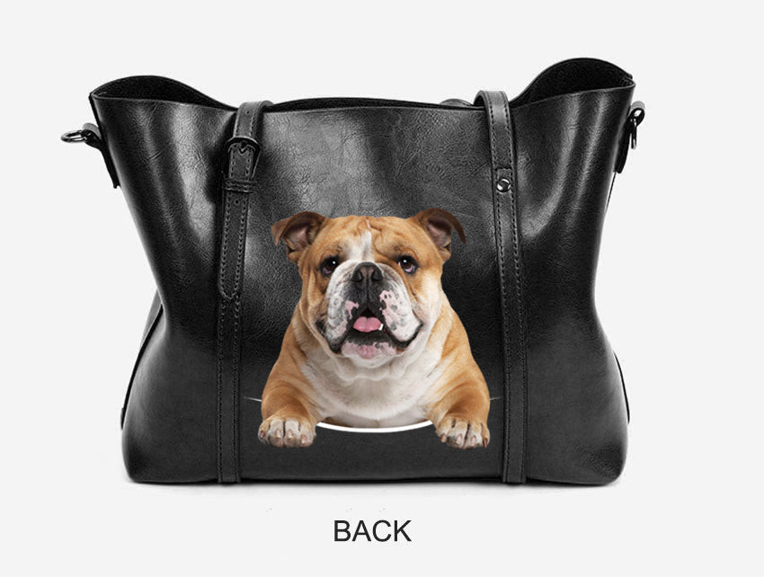 English Bulldog Unique Handbag V2