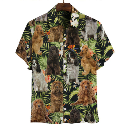 English Cocker Spaniel - Hawaiian Shirt V1