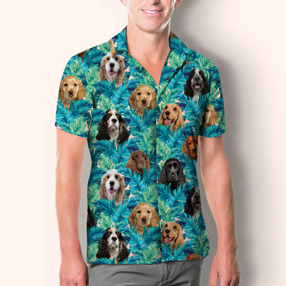 English Cocker Spaniel - Hawaiian Shirt V3