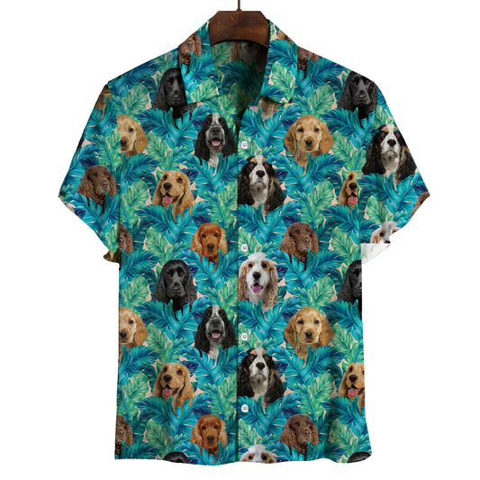 English Cocker Spaniel - Hawaiian Shirt V3