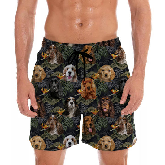 English Cocker Spaniel - Hawaiian Shorts V2