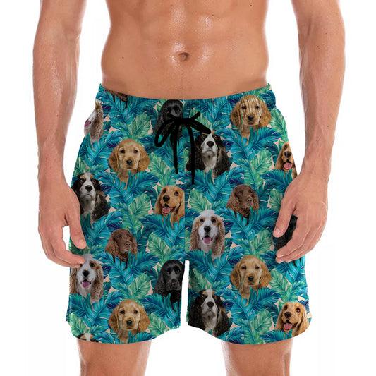 English Cocker Spaniel - Hawaiian Shorts V3